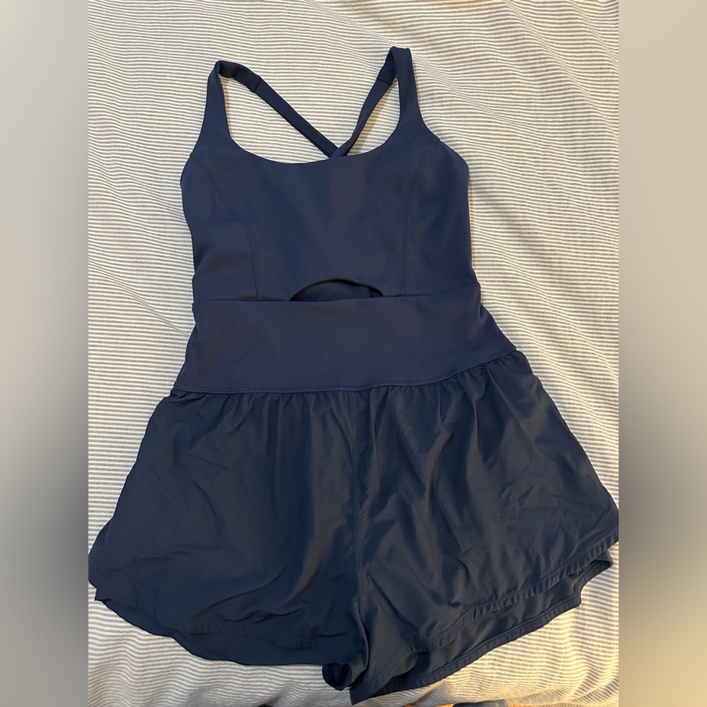 FP Movement by Free People Navy Romper